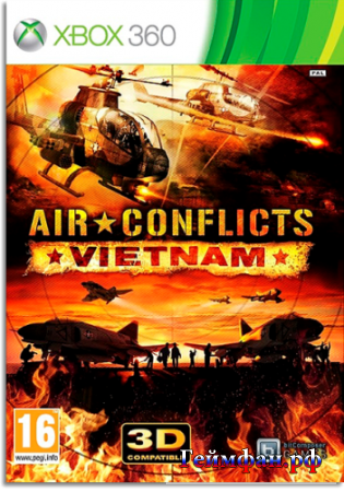 Скачать бесплатно Военный Авиасимулятор на иксбокс 360 Air Conflicts: Vietnam 2013 год XBOX 360 Русская версия