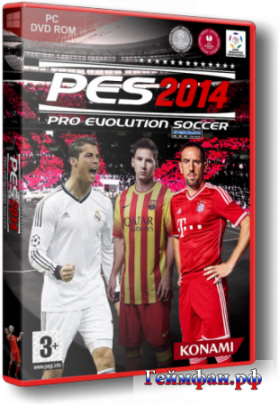Скачать бесплатно игру футбол Пес 14 на компьютер Pro Evolution Soccer 2014 Русская версия репак